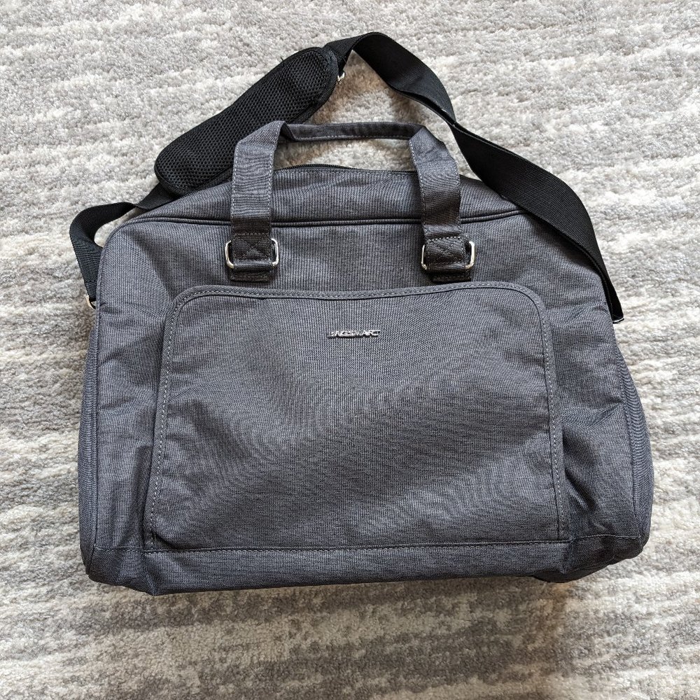 Bagsmart Duffle Bag Large Weekender Overnight Bag with Shoe Bag,